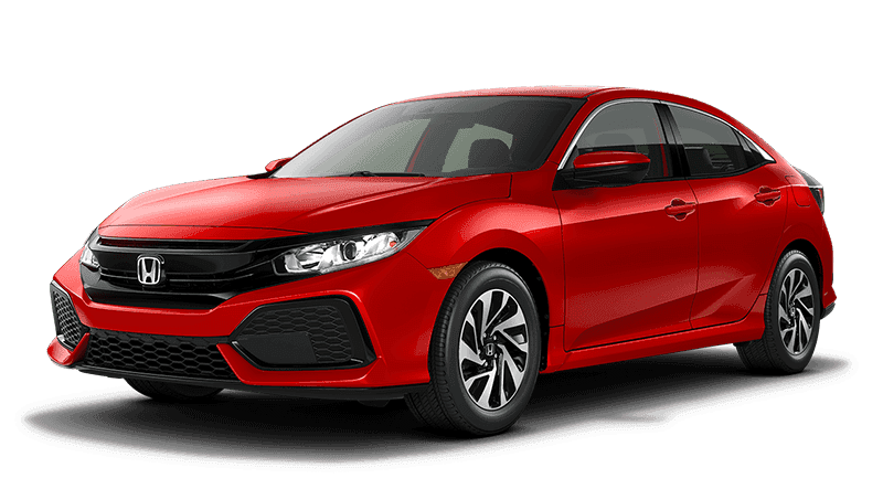 2019 Honda Civic Hatchback Red