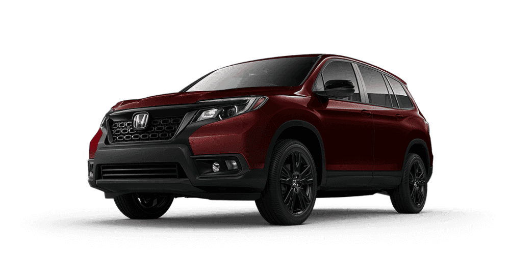 2019 Honda Passport Red