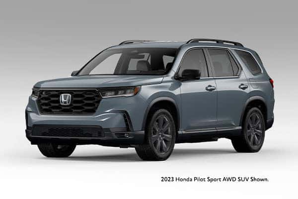 New 2023 Honda Pilot Sport AWD SUV