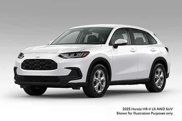 New 2025 Honda HR-V LX AWD CVT SUV