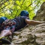 Person climbing