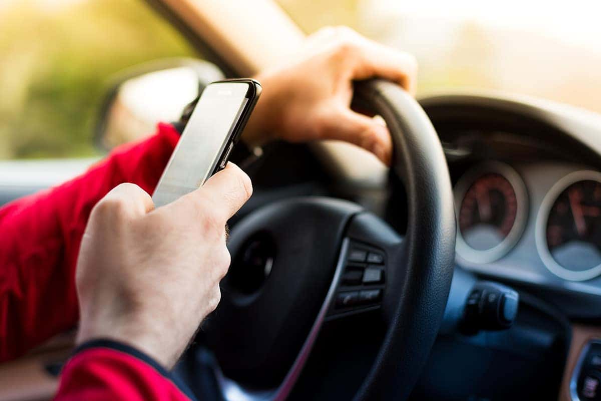 Distracted Driver Texting