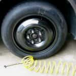 rotate car tires with one jack