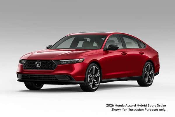 New 2026 Honda Accord Hybrid Sport Sedan