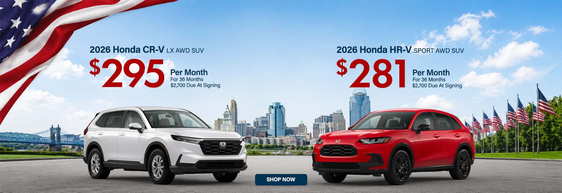 CR-V HR-V Offer