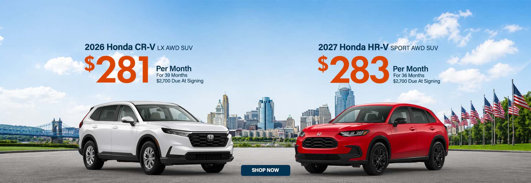 CR-V HR-V Offer