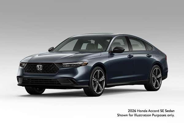 New 2026 Honda Accord SE CVT Sedan
