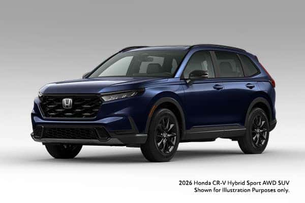 New 2026 Honda CR-V Hybrid Sport SUV