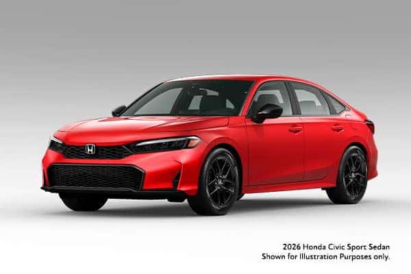 New 2026 Honda Civic Sport Sedan