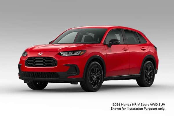 New 2026 Honda HR-V Sport AWD SUV