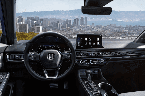 2026 Honda Civic Sedan Hybrid interior dashboard