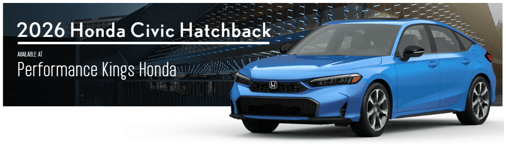 2026 Honda Civic Hatchback exterior view