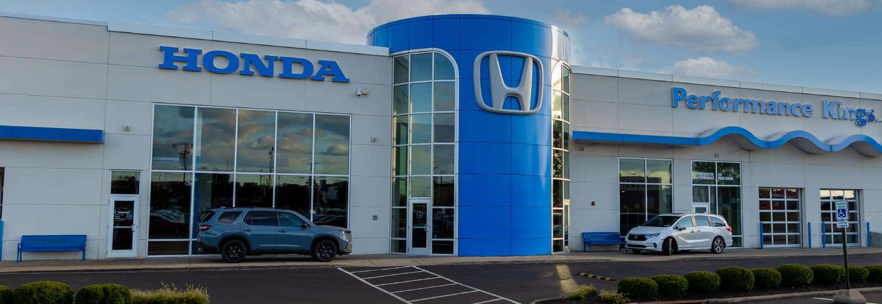 Performance Kings Honda dealership banner