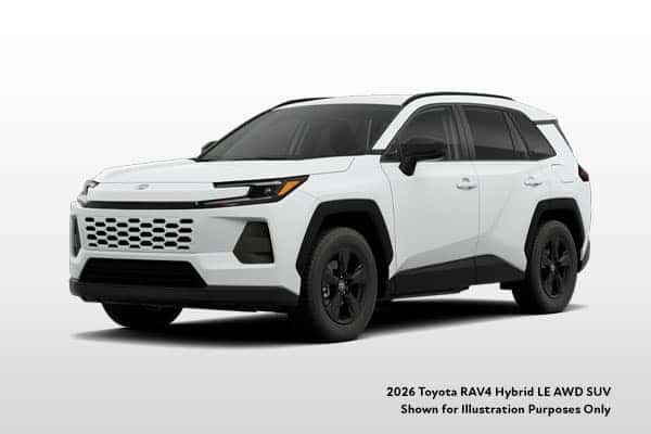 New 2026 Toyota RAV4 Hybrid LE SUV