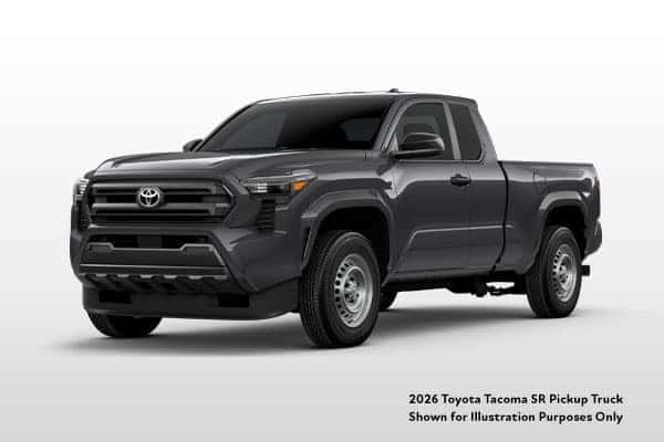 New 2026 Toyota Tacoma SR5 4x4 Pickup Truck