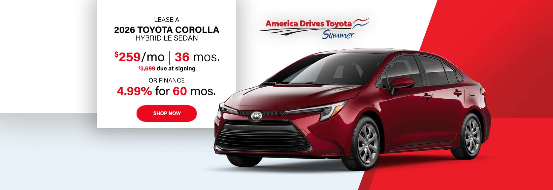 Corolla Offer