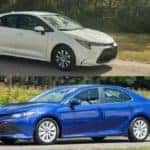 camry vs corolla in fairfield, oh