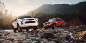 2023 toyota 4runner on rocks