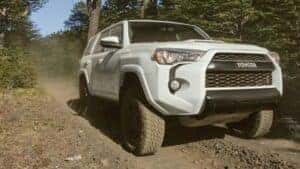white 2018 toyota 4runner