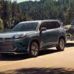 2024 Toyota Grand Highlander towing a jetski