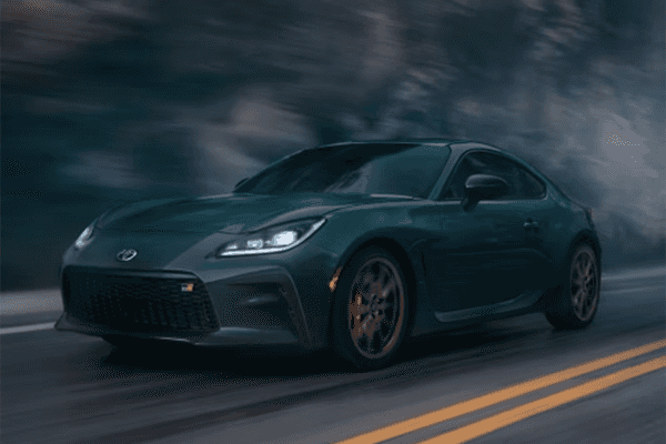 2025 Toyota GR86 in action on winding roads