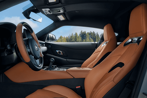 2025 Toyota GR Supra interior cockpit