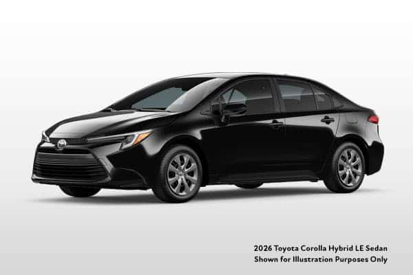 New 2026 Toyota Corolla Hybrid LE Sedan