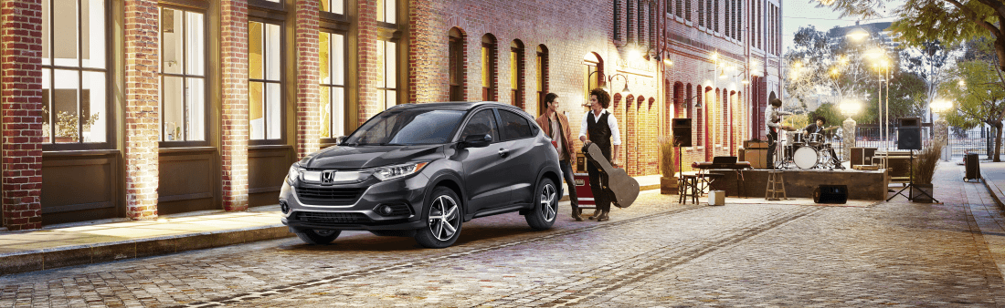Honda HR-V and guitar.