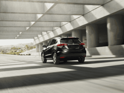 HR-V in a tunnel.