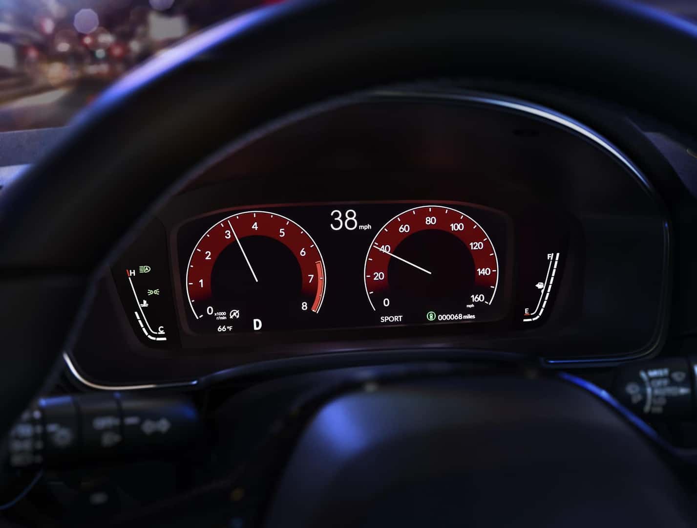 Civic Driver Information Interface