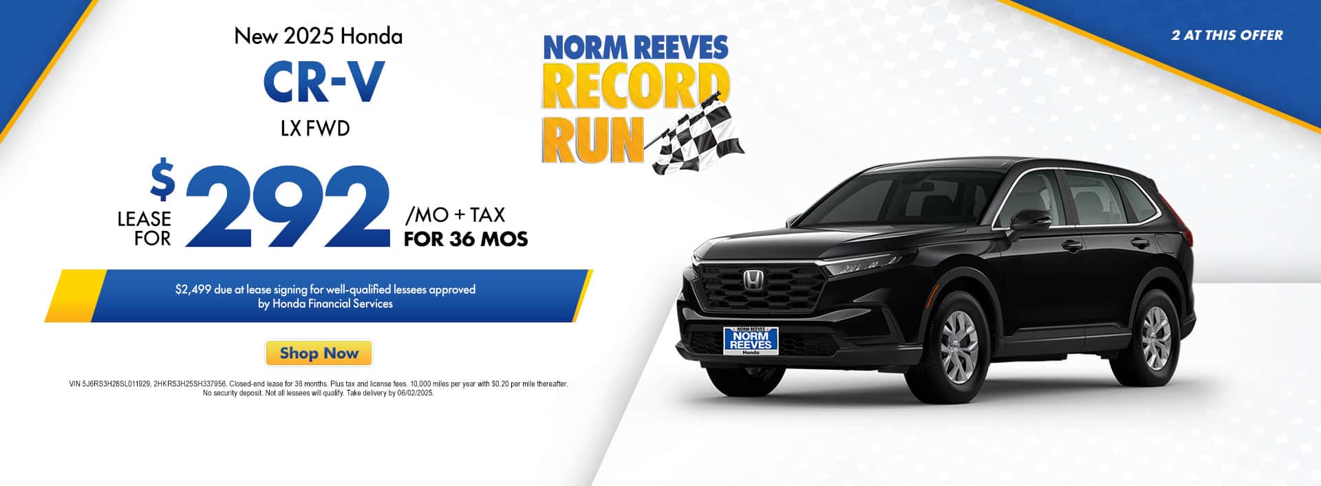 Norm_Reeves_Honda_Port_Charlotte_Slide_Incentive_Desktop_1920x707_Record_Run_CRV