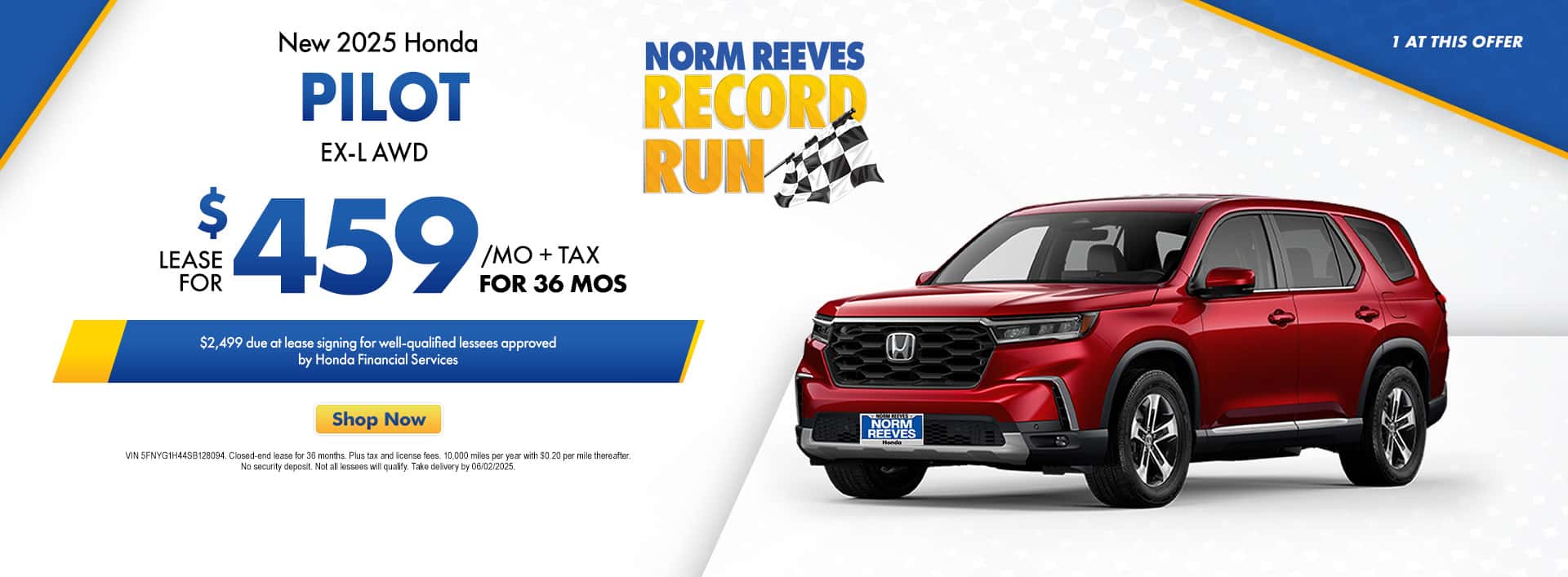 Norm_Reeves_Honda_Port_Charlotte_Slide_Incentive_Desktop_1920x707_Record_Run_Pilot