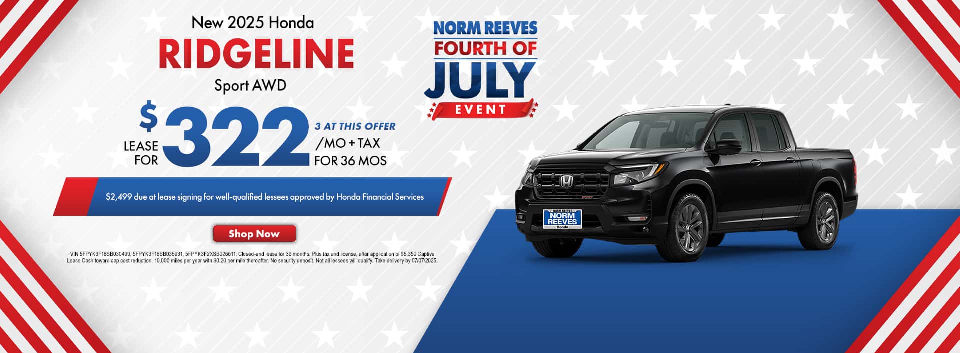 Norm_Reeves_Honda_Port_Charlotte_Slide_Incentive_Desktop_1920x707_Ridgeline06-25