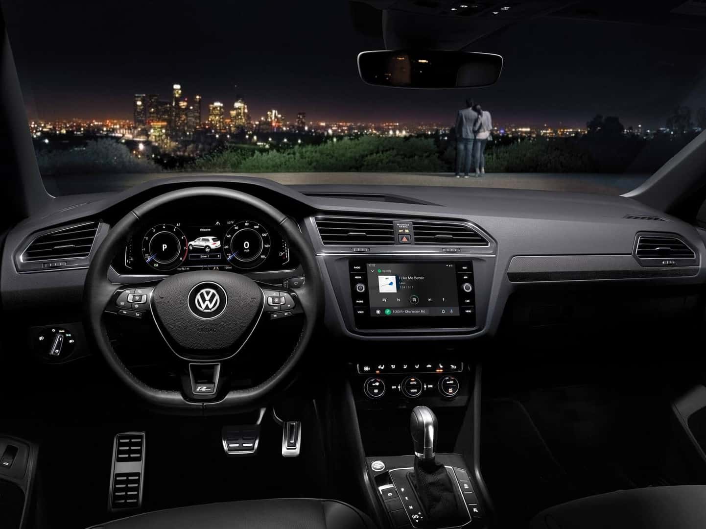 vw tiguan interior