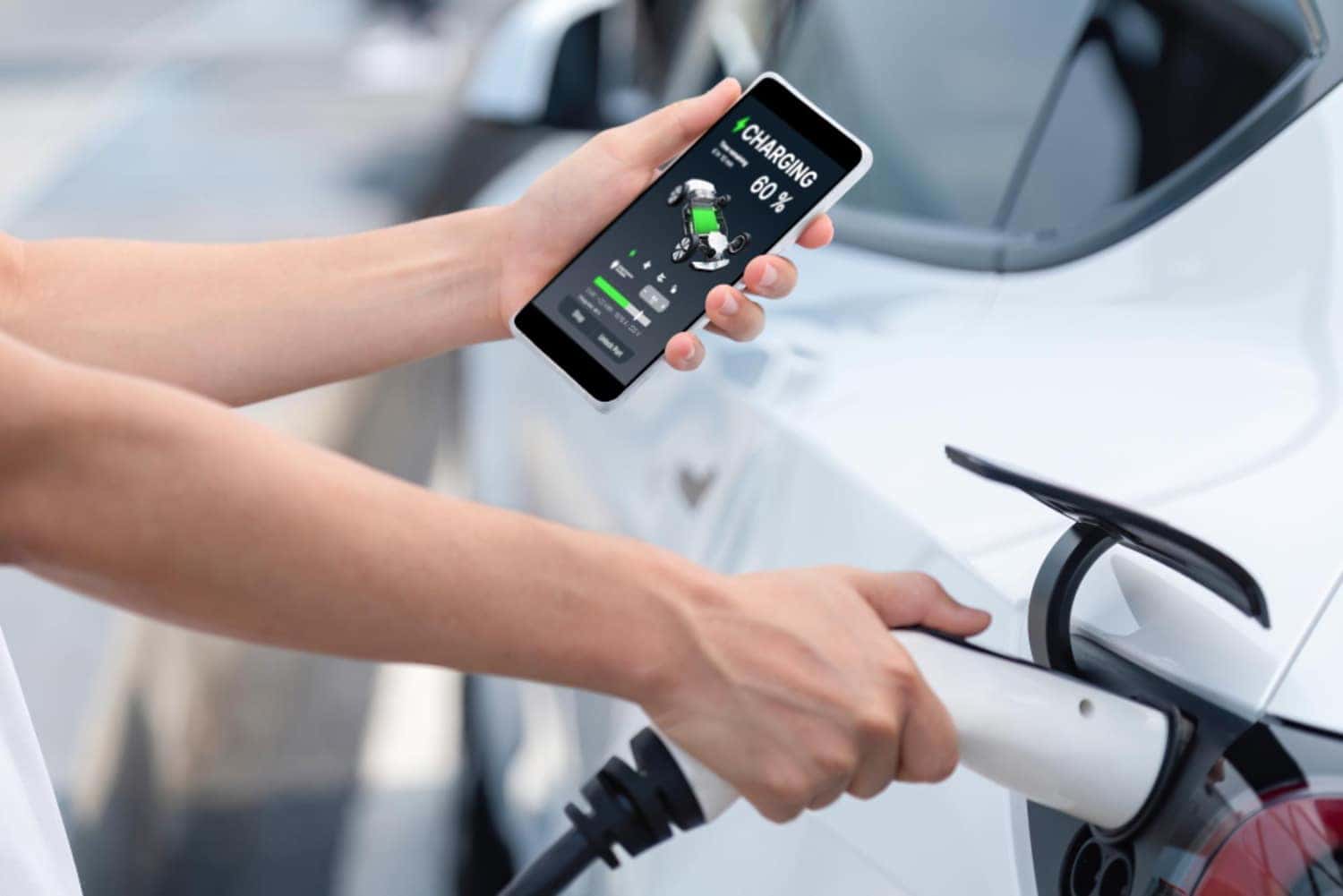 VW ID.4 EV charging near North Port FL
