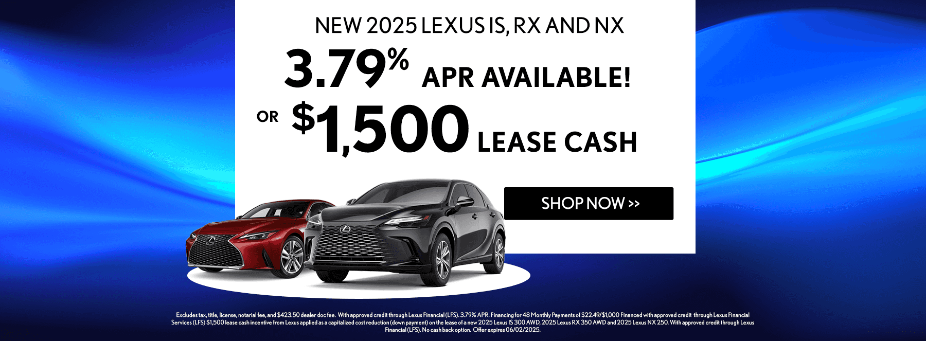 New IS, RX, and NX Lexus Deals Near Baton Rouge, LA