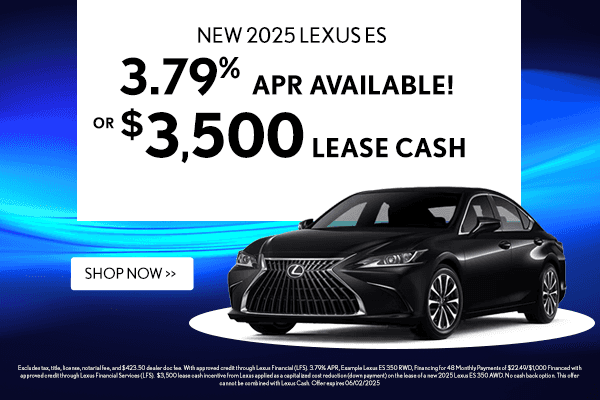 New 2025 Lexus ES