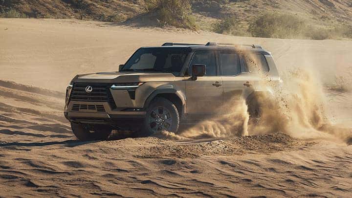 The New Lexus GX Earth & Black Onyx Exterior Serving Baton Rouge, LA