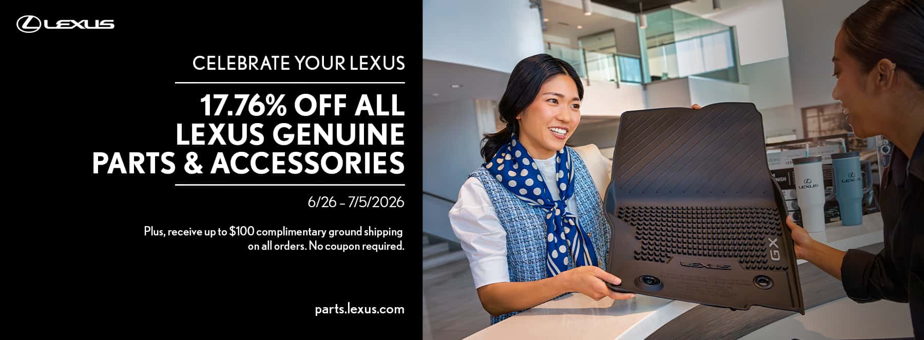 Celebrate Your Lexus at Price LeBlanc Lexus in Baton Rouge, LA