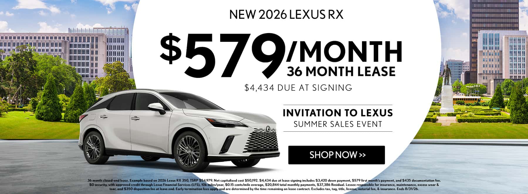 New RX Lexus Deals Near Baton Rouge, LA