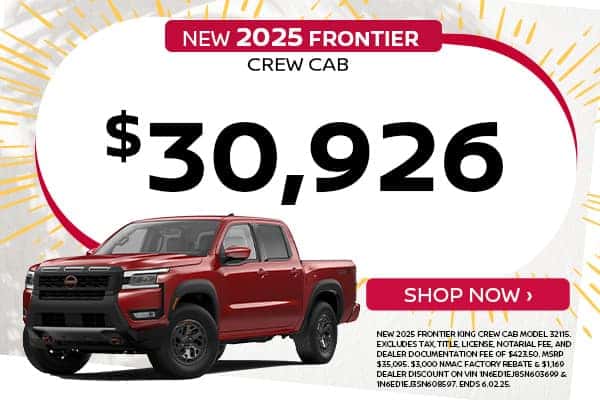 New 2025 Frontier 