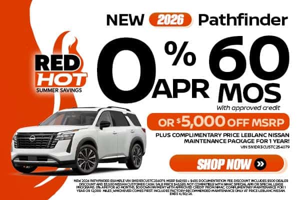 New 2026 Pathfinder 