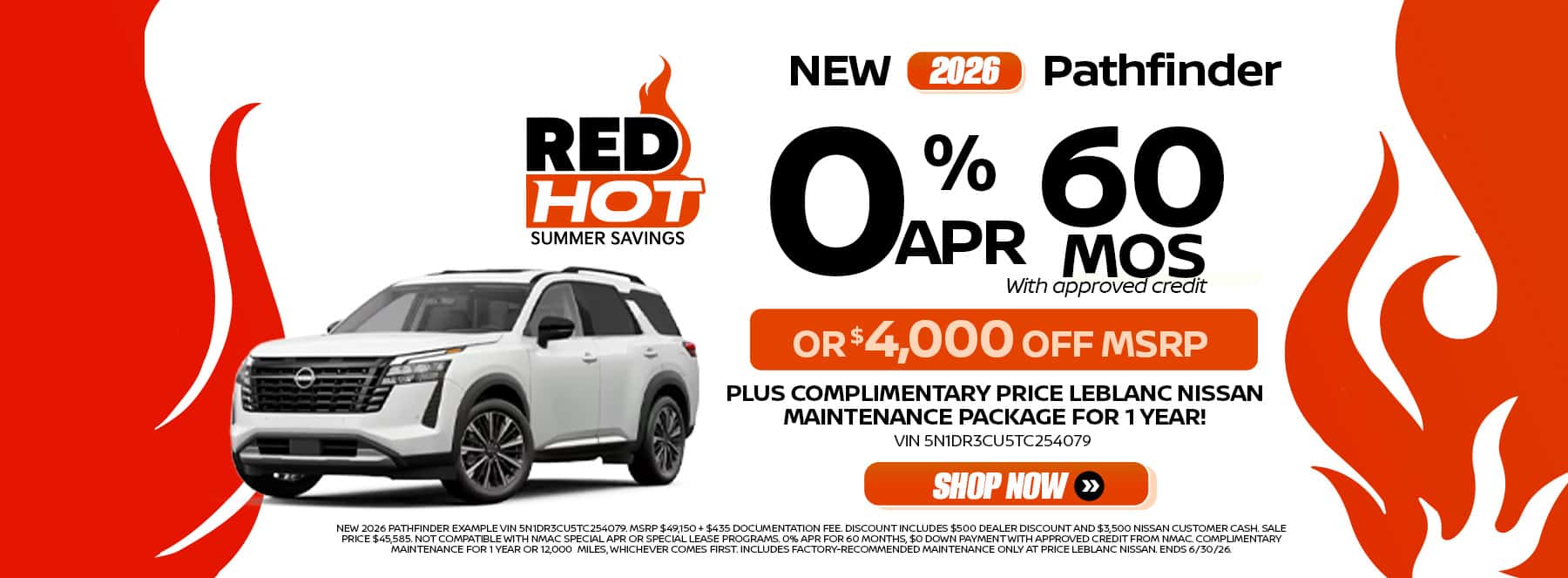 New 2026 Pathfinder Deals in Gonzales, LA