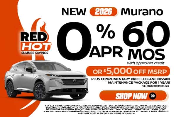 New 2026 Murano