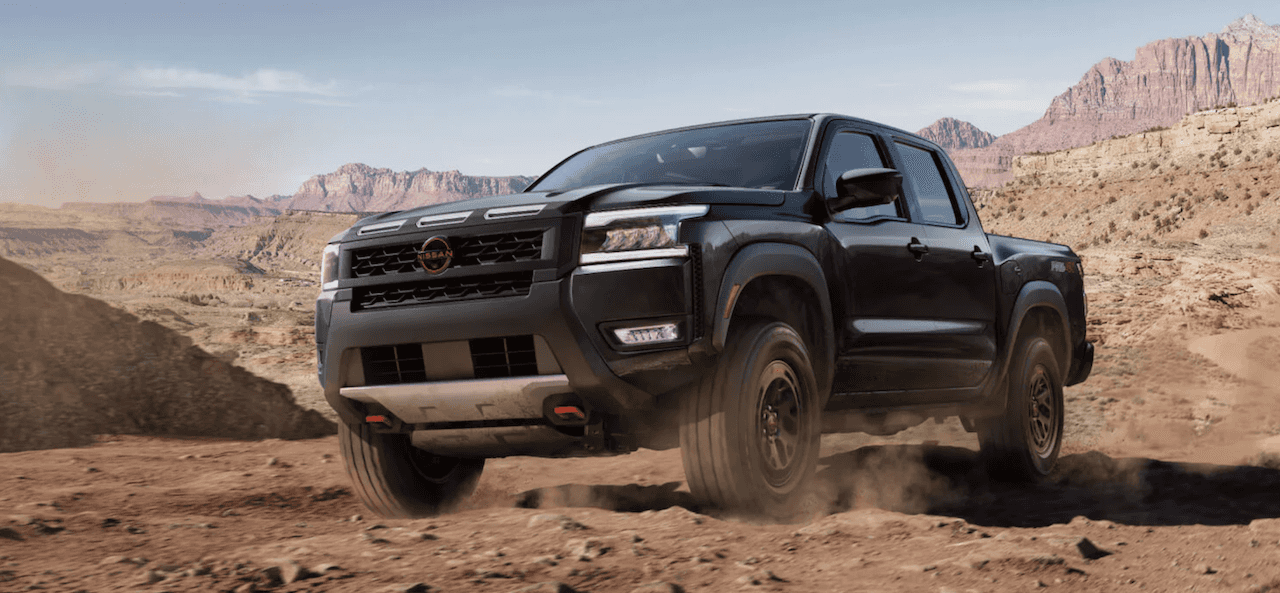 The 2026 Nissan Frontier Exterior Serving Gonzales, LA