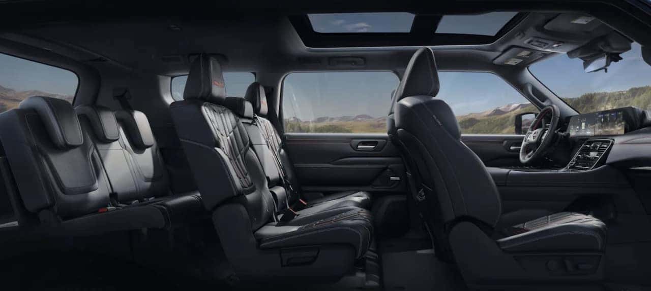 New 2026 Nissan Armada interior near Denham Springs, LA