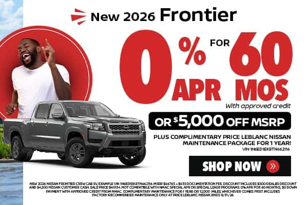 New 2026 Frontier