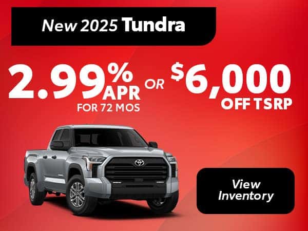 New 2025 Tundra 