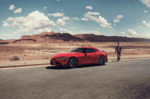  The 2026 GR Supra MkV Final Edition shown in Renaissance Red 2.0 for sale in Denham Springs, LA