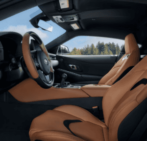 The 2026 GR 3.0 Premium interior shown in Hazelnut-colored leather trim for sale near Baton Rouge, LA